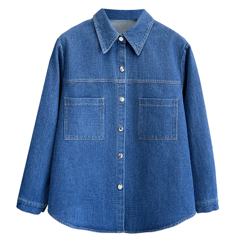 Plus Size Women's Blouses 2025 - Women'S Fashion Denim Jacket recension och pris