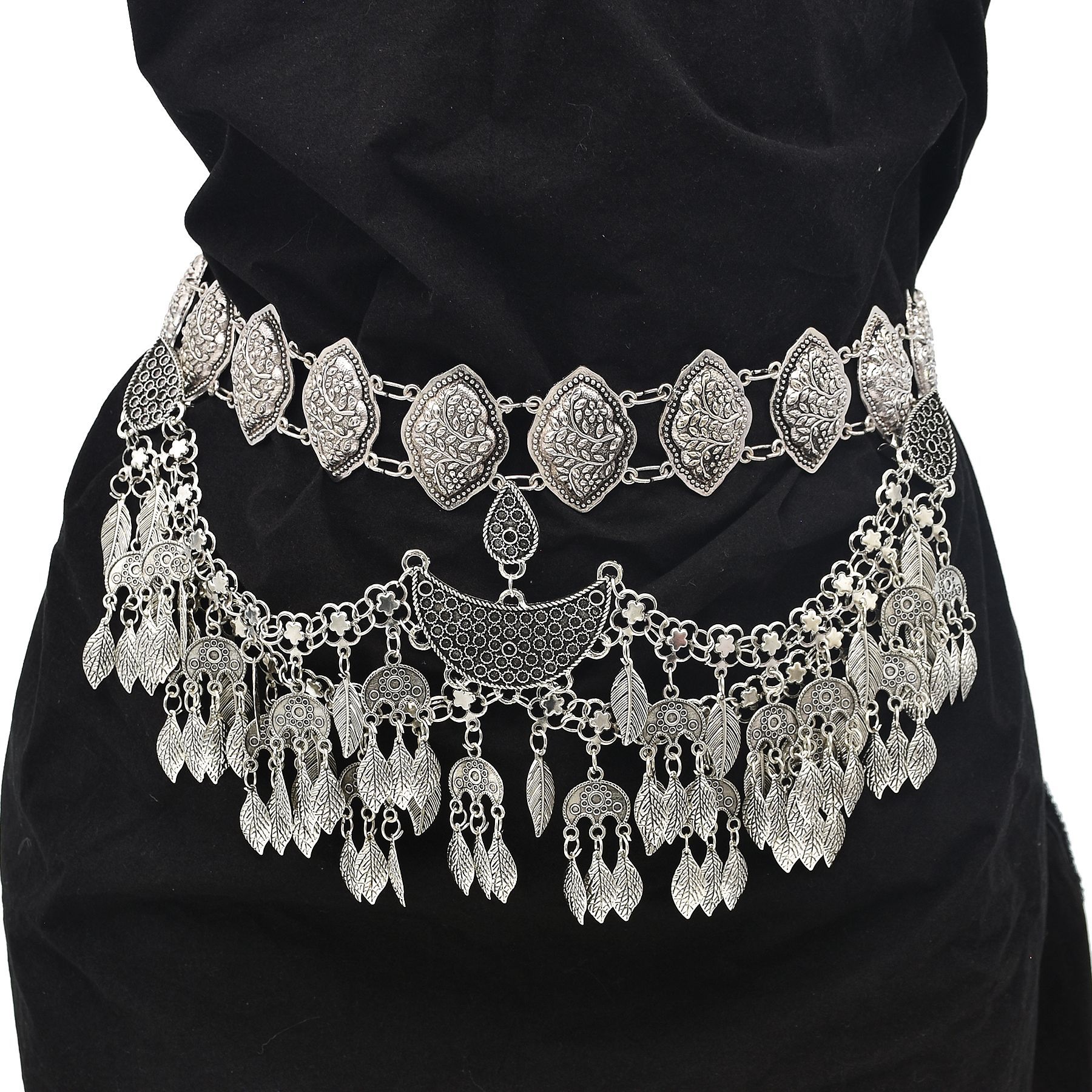 Vintage Silver Ethnic Multilay - Women Fashion Pakistan recension och pris