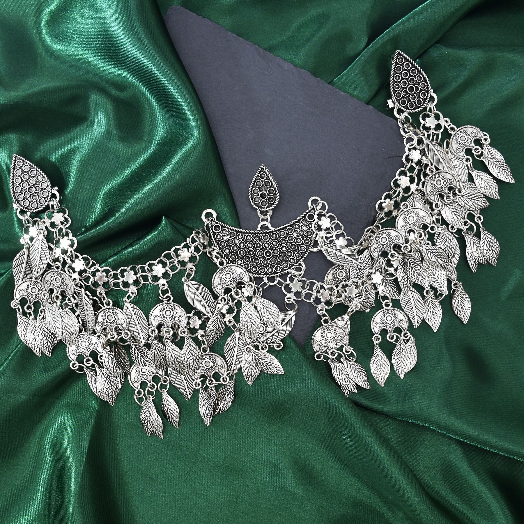 Vintage Silver Ethnic Multilay - Women Fashion Pakistan recension och pris