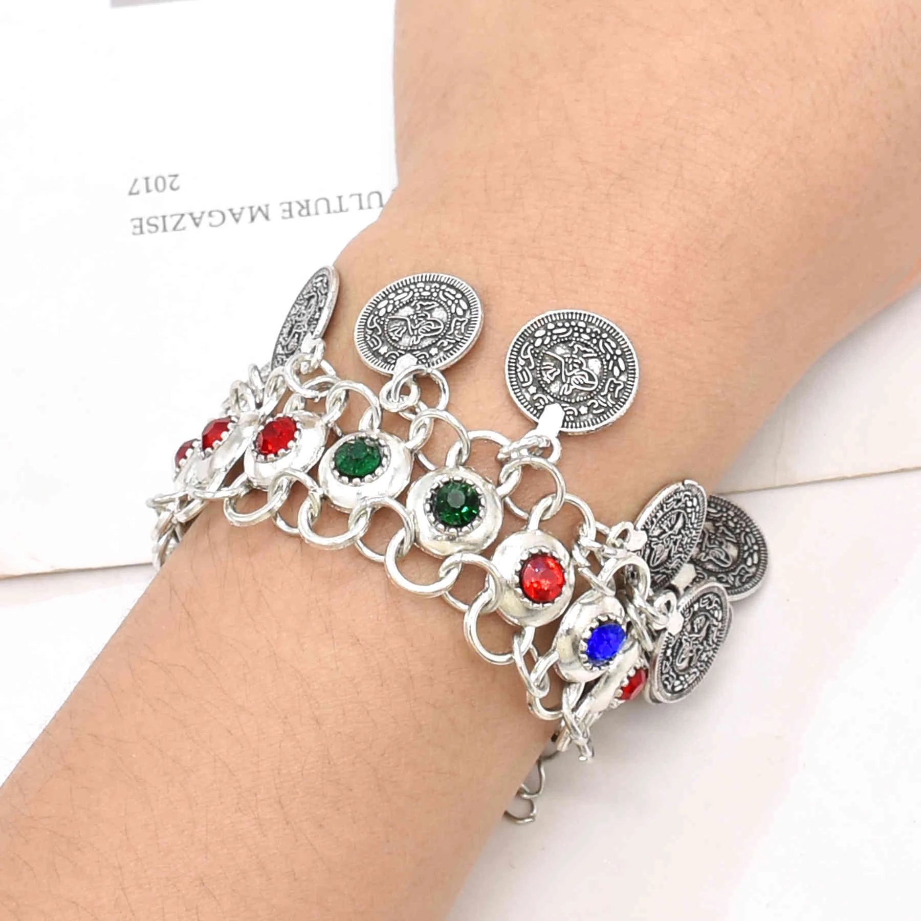 3 Style Colorful Crystal Coin  - Women Fashion Pakistan recension och pris