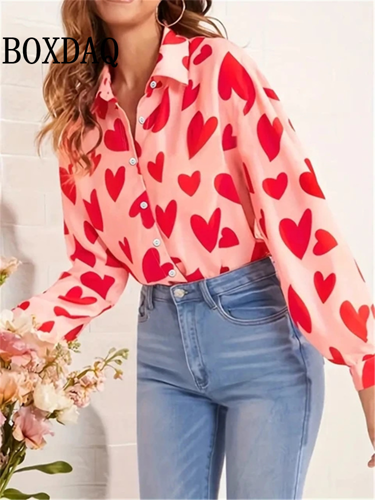 New Women's Spring Shirt Fun P - Women Fashion Fun recension och pris