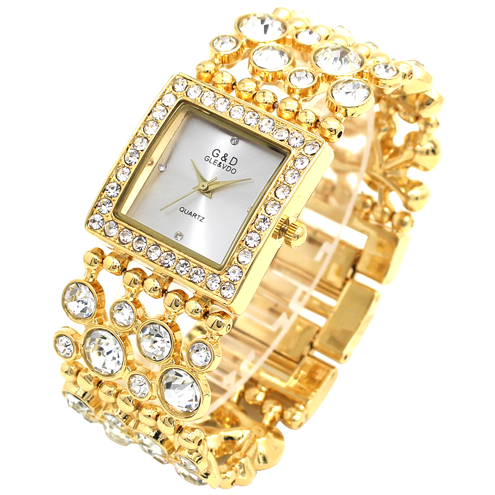 G&D Women Square Watch Analog  - Women'S Fashion Vogue recension och pris