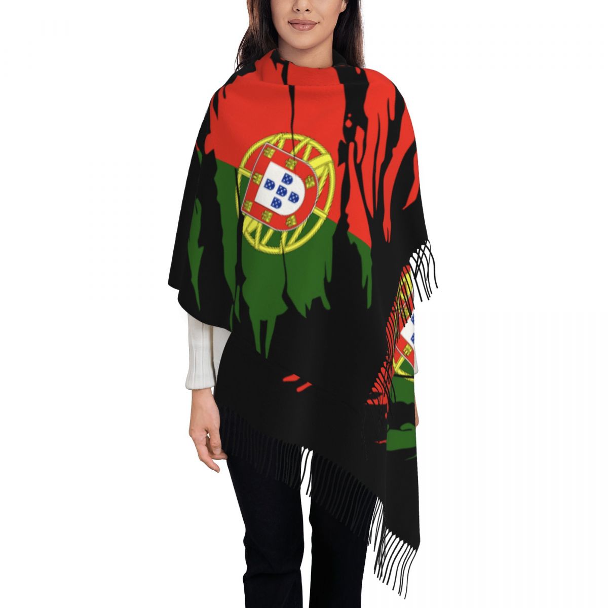 Custom Printed Portugal Flag S - Women'S Fashion Portugal recension och pris