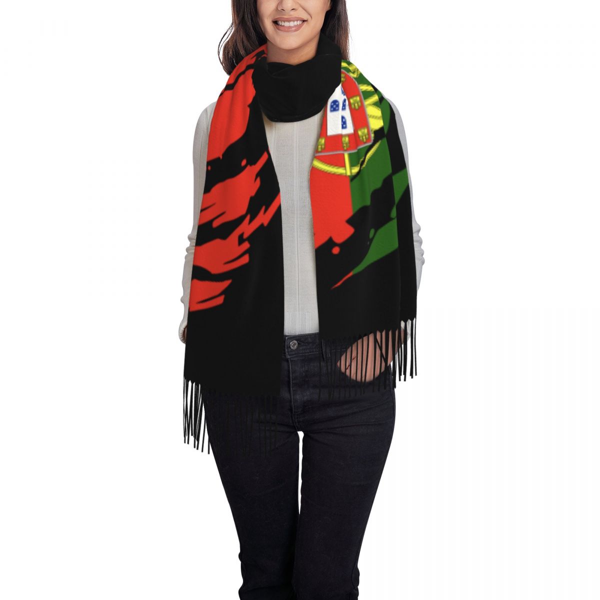 Custom Printed Portugal Flag S - Women'S Fashion Portugal recension och pris