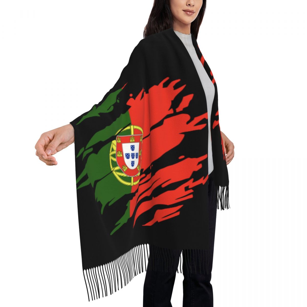 Custom Printed Portugal Flag S - Women'S Fashion Portugal recension och pris