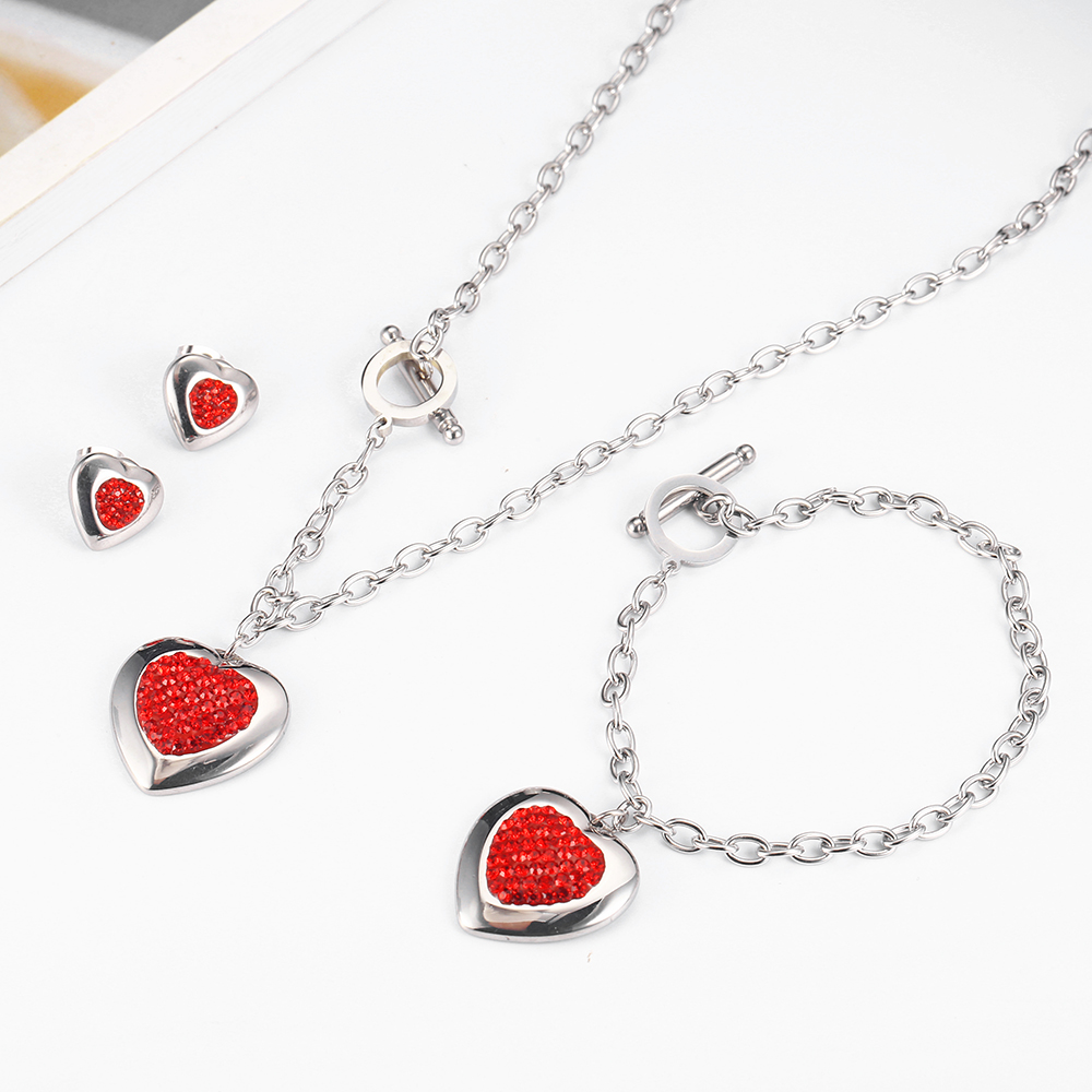 OUFEI Stainless Steel Heart Ne - Women'S Fashion Vogue recension och pris