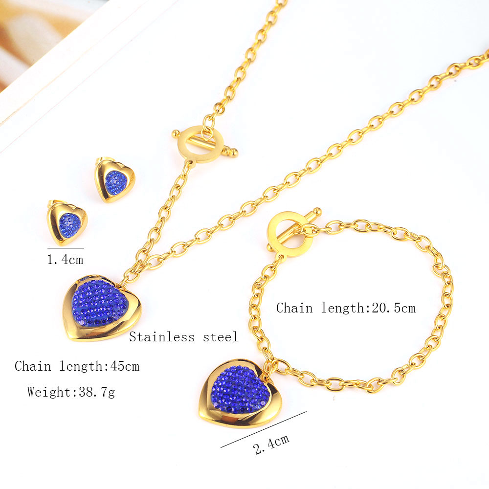 OUFEI Stainless Steel Heart Ne - Women'S Fashion Vogue recension och pris