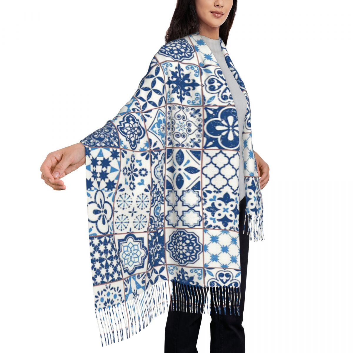 Blue Portuguese Tile Portugal  - Women'S Fashion Portugal recension och pris