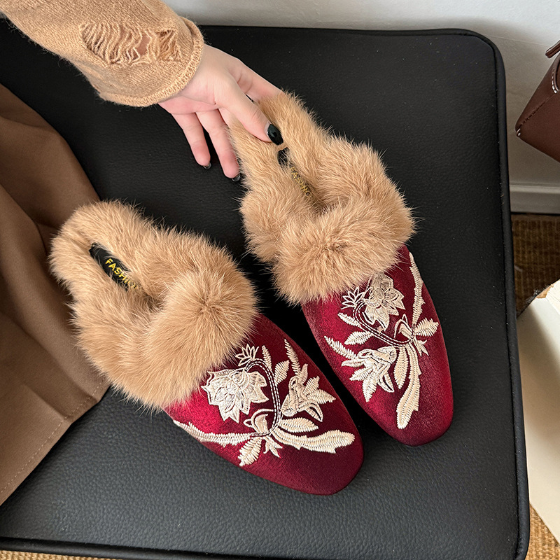 Large Size Women's Half Slippe - Women'S Fashion Winter 2026 recension och pris
