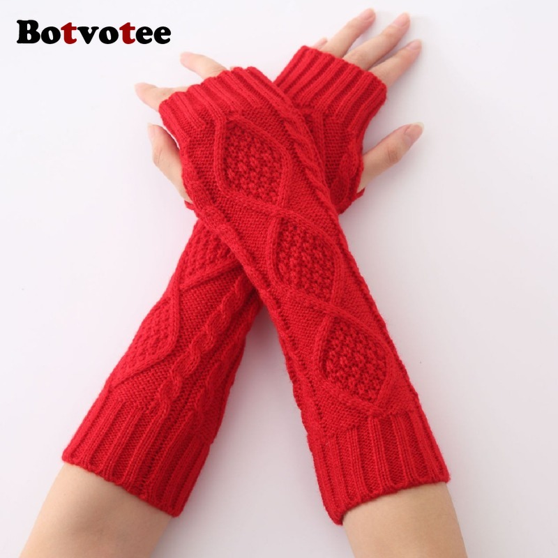 Botvotee Sleeves for Women Arm - Women Fashion Gloves recension och pris