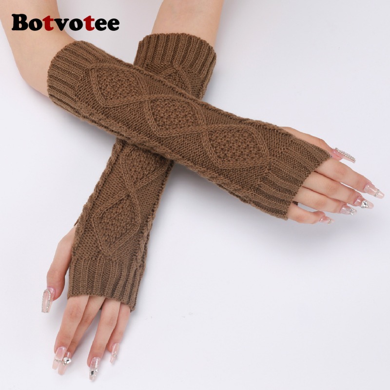 Botvotee Sleeves for Women Arm - Women Fashion Gloves recension och pris