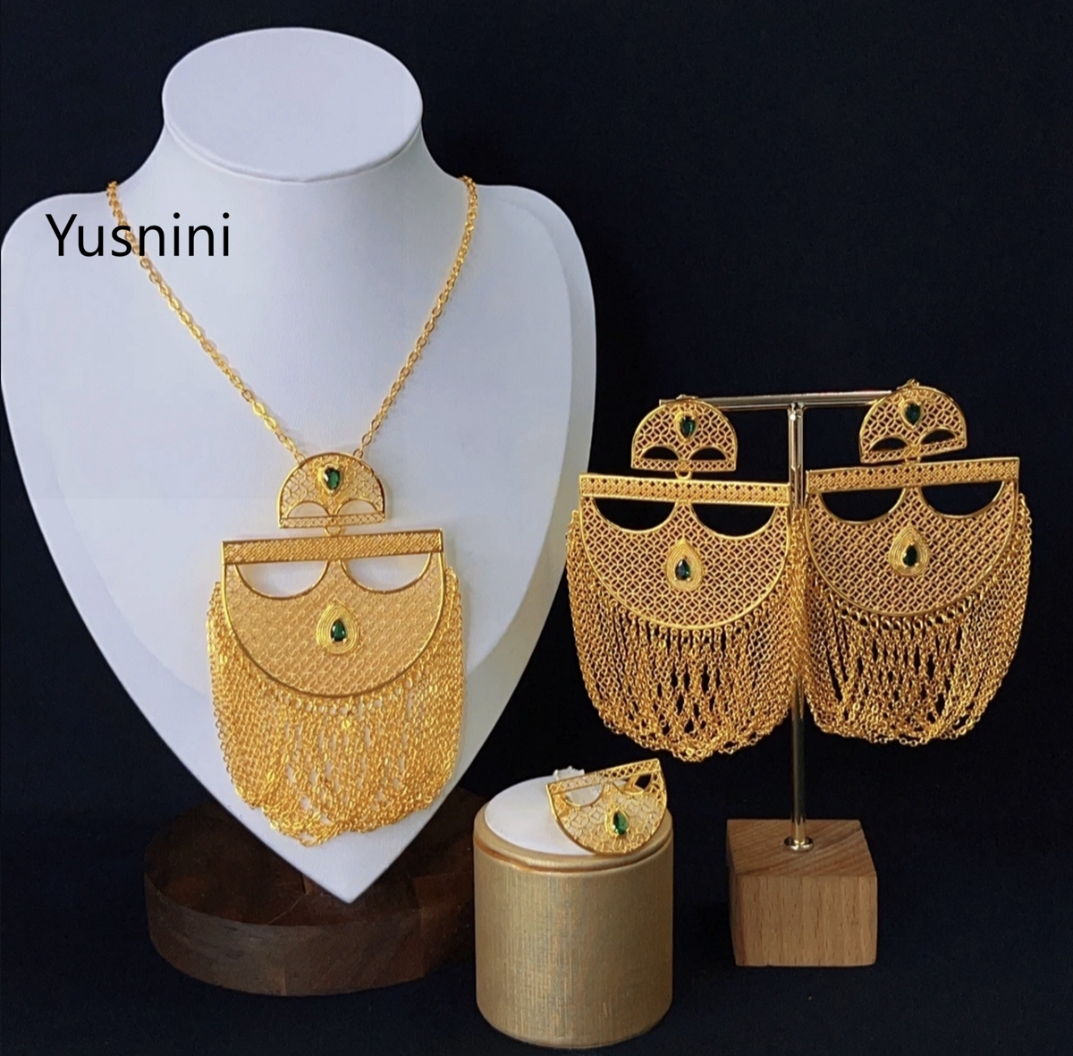Fashion Women's Jewelry Set Du - Women'S Fashion Rings Gold recension och pris
