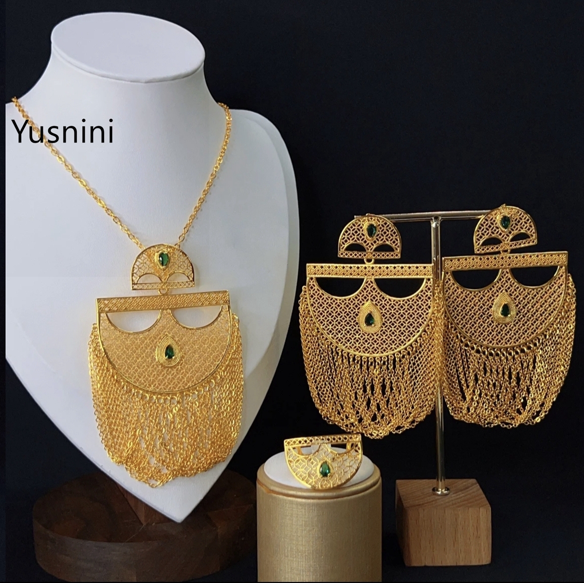 Fashion Women's Jewelry Set Du - Women'S Fashion Rings Gold recension och pris