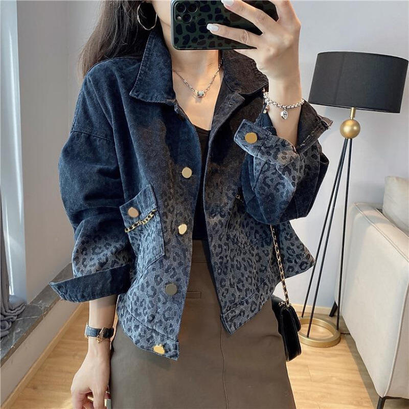 Hot 2026 Spring Autumn New Wom - Women'S Fashion Denim Jacket recension och pris