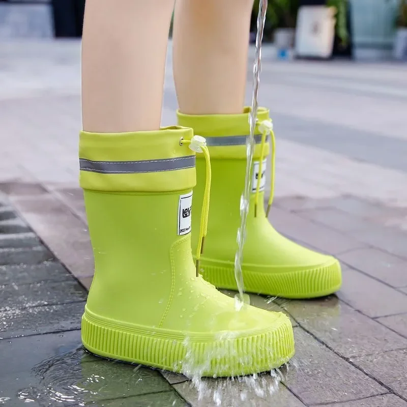 Rain Boots Parent-child Fashio - Women'S Fashion Rain Boots recension och pris