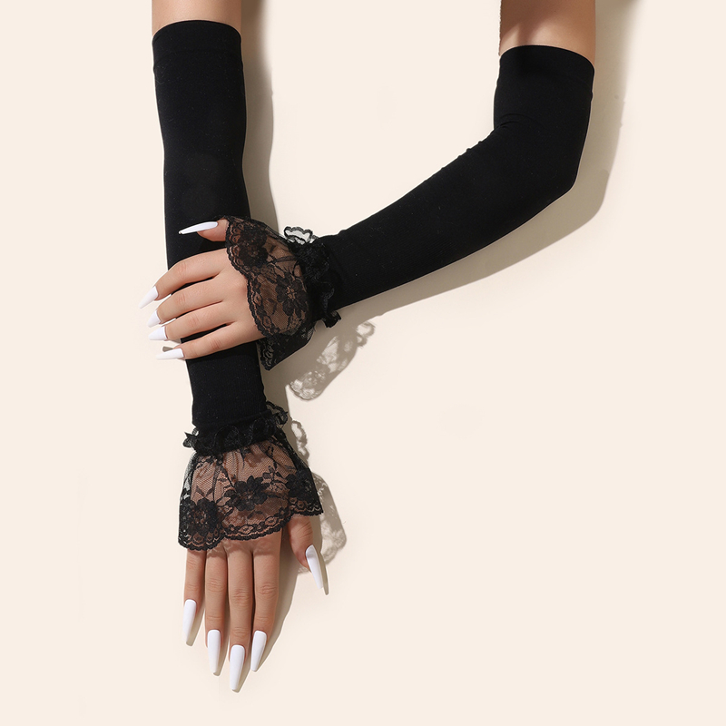 Fashion Long Lace Arm Sleeves  - Women Fashion Gloves recension och pris