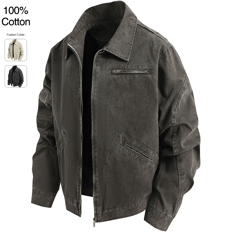 Oversize Loose Men's Denim Jac - Women'S Fashion Denim Jacket recension och pris