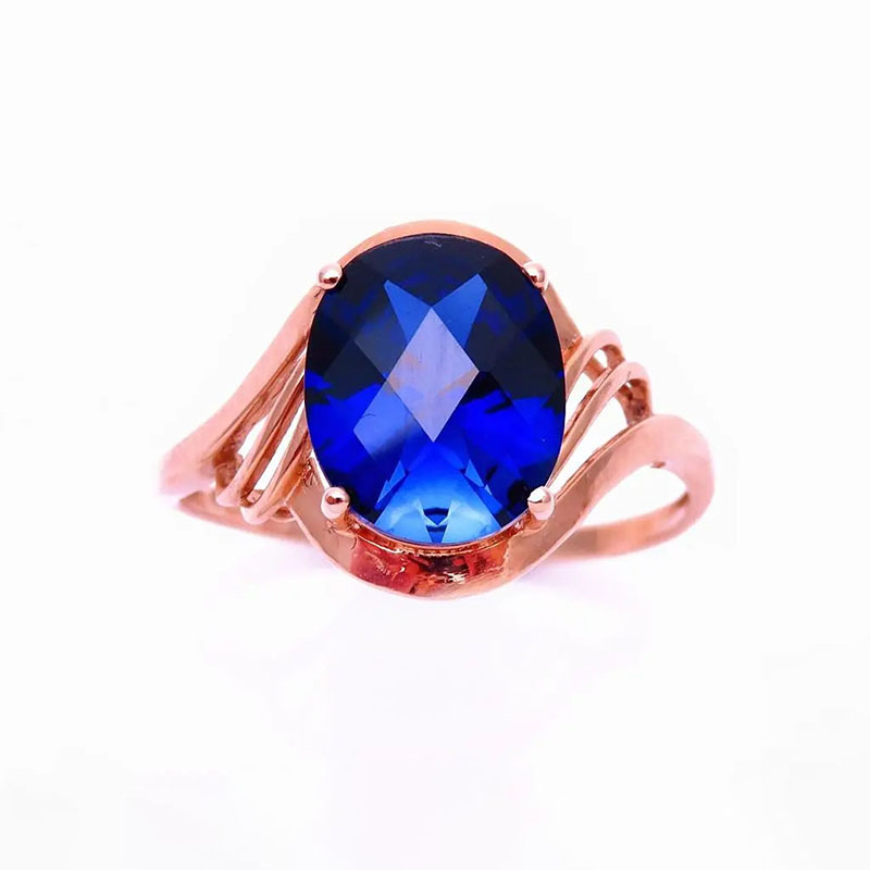 Elegant Simple 585 Gold Ring f - Women'S Fashion Rings Gold recension och pris