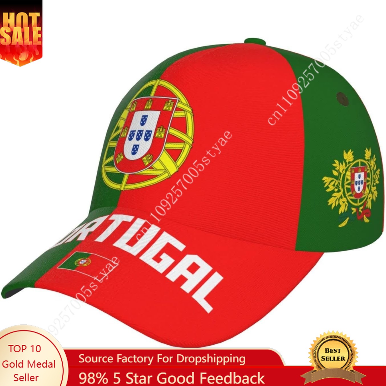 Portugal Flag Hat Man Woman Ba - Women'S Fashion Portugal recension och pris